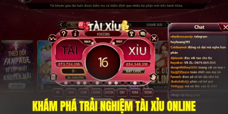 Khám phá trải nghiệm tài xỉu online
